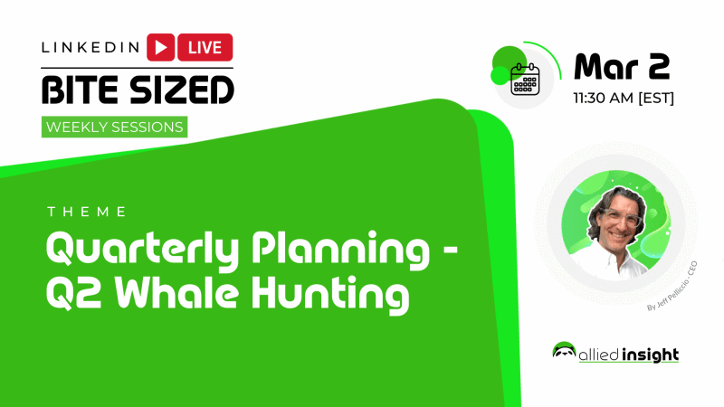 LinkedIn Live Quarterly Planning - Q2 Whale Hunting